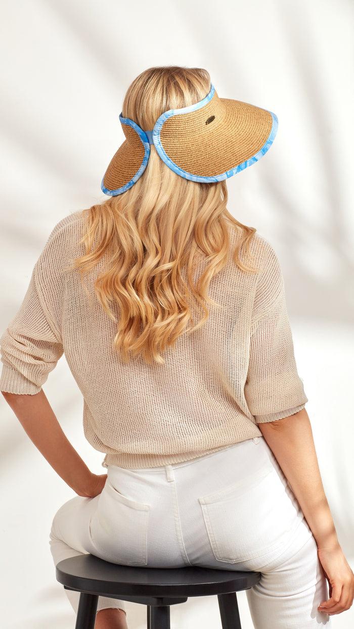 Caribbean Joe Wide Brim Sun Visor