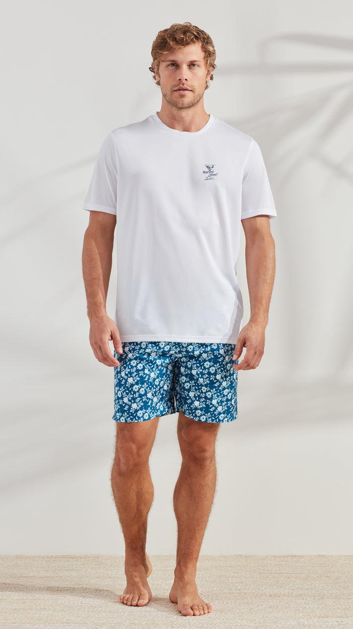 caribbean joe Martini Time Sun Protection Tee Shirt