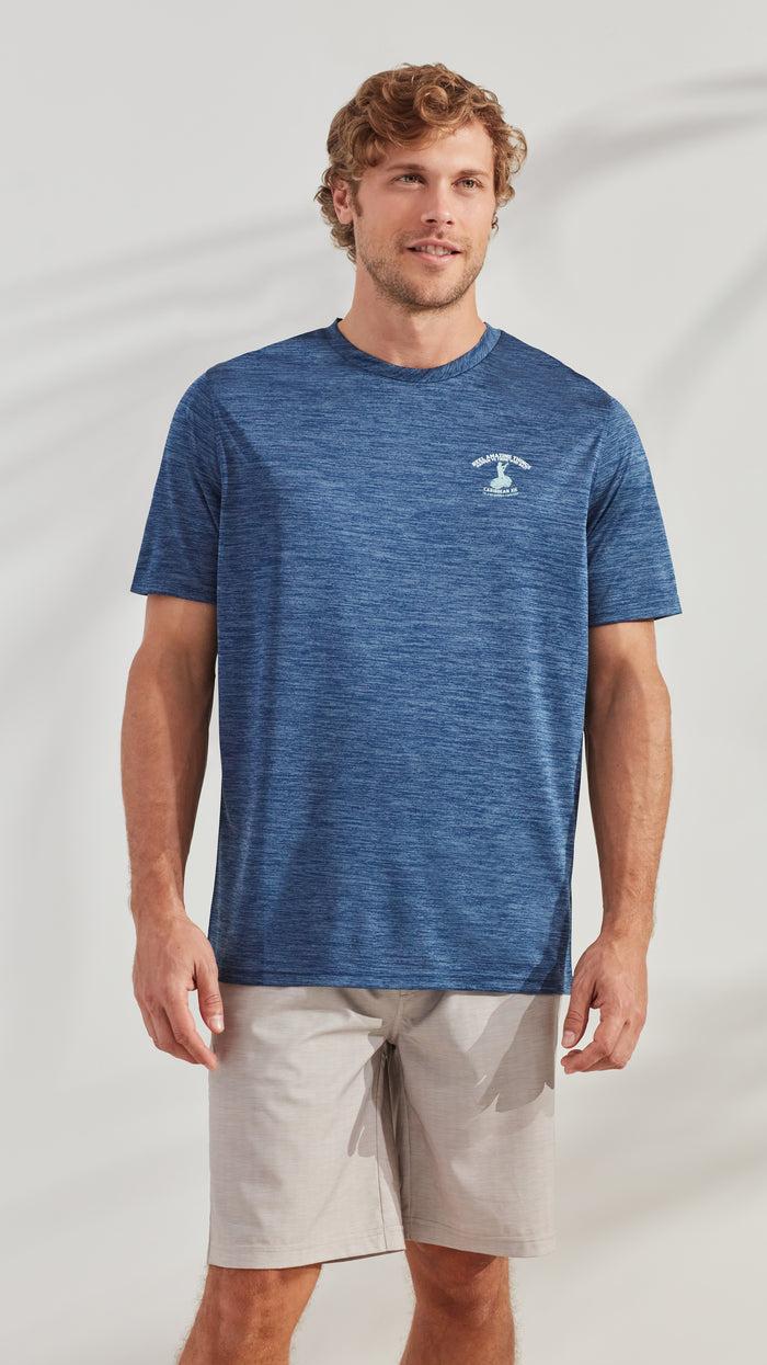 Caribbean Joe Reel Amazing Things Sun Protection Tee Shirt