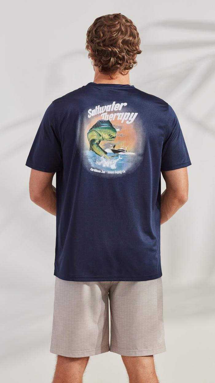 Caribbean Joe Saltwater Therapy Sun Protection Tee Shirt