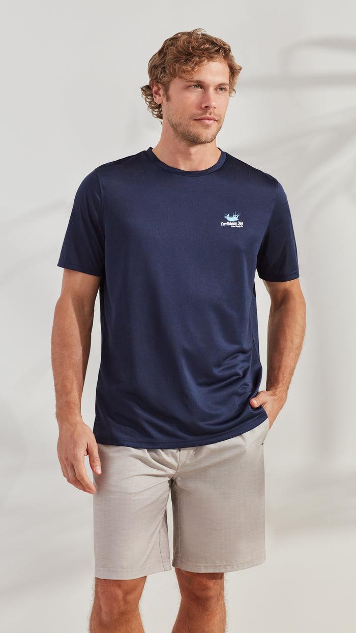 Caribbean Joe Saltwater Therapy Sun Protection Tee Shirt