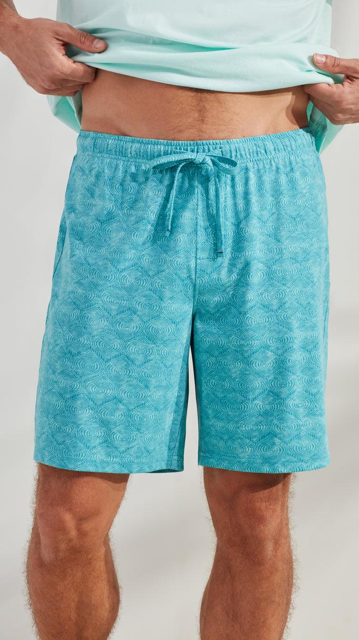 Caribbean Joe Short Biscay Bay Printed Sleep Bottom