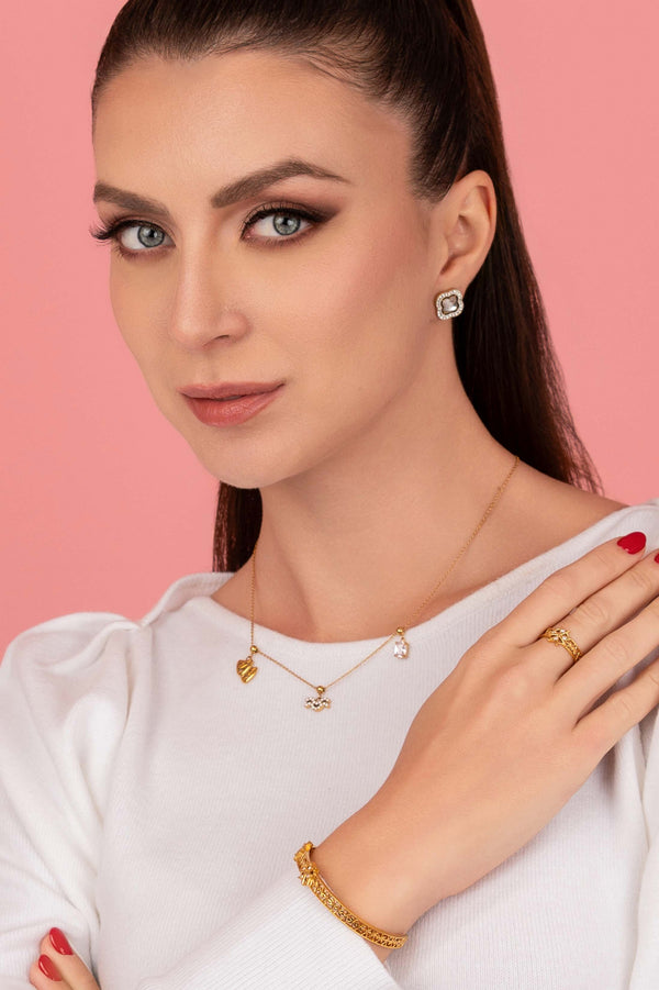 Carisma Aquarius Toggle Charm Pendant (January 20 - February 18)