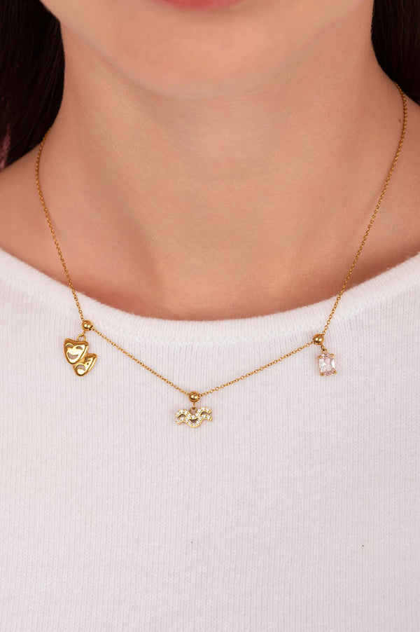 Carisma Aquarius Toggle Charm Pendant (January 20 - February 18)