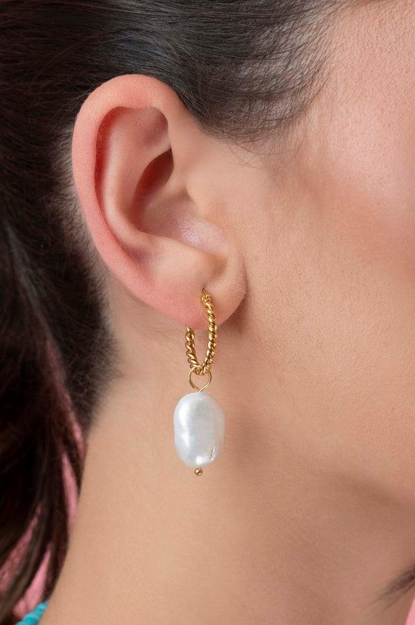 Carisma Baroque Freshwater Pearl Pendant Earring Gift Set