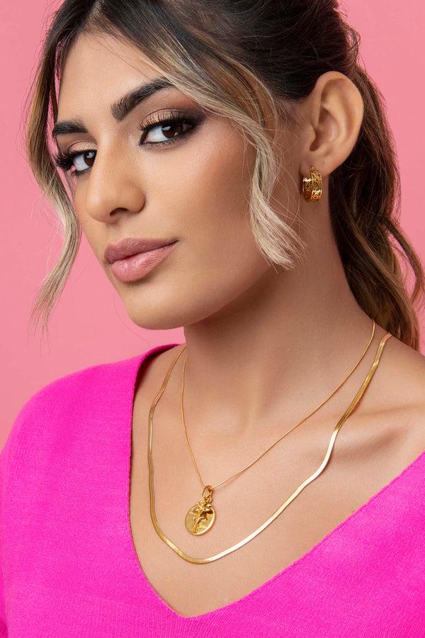 Carisma "Binti Inti L-isbaħ Fjura" Engravable Pendant