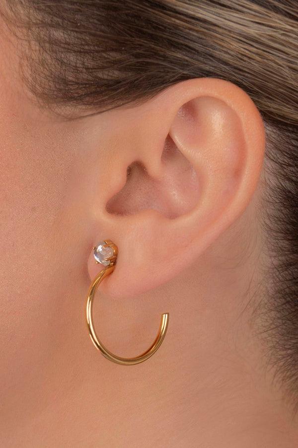 Carisma Brillantina Open Petite Hoop Stud Earring Set