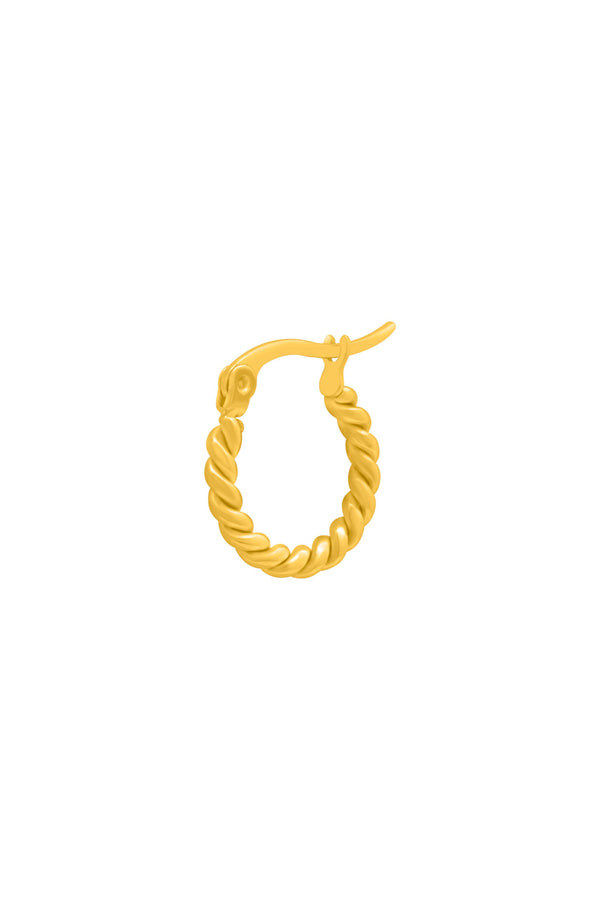 carisma 15MM Rope Hoop Single Earring