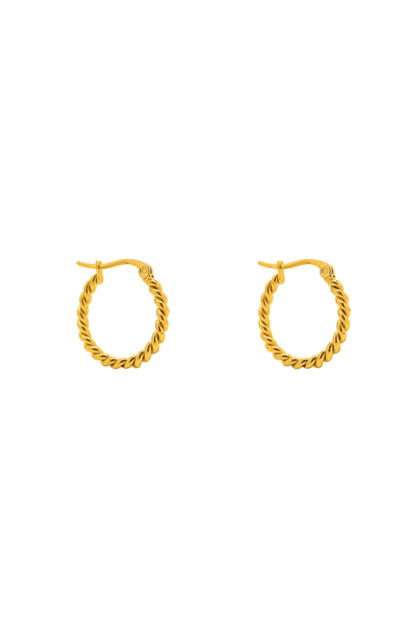 carisma 20MM Rope Hoop Earring Set
