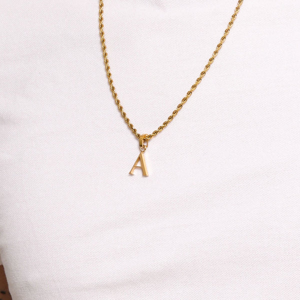 Carisma "A" Carisma Letter Pendant