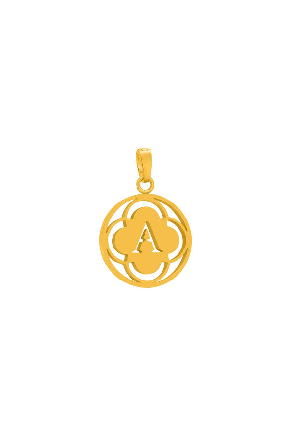 carisma "A" Carisma Logo Letter Pendant
