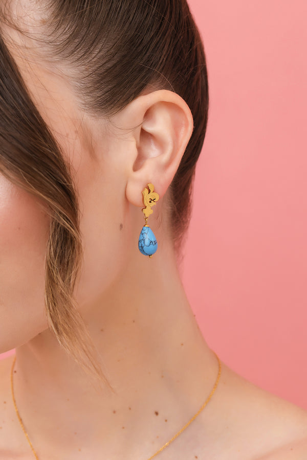 Carisma Adelina Drop Stud Earring Set