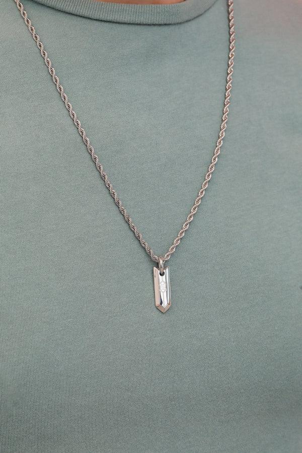 Carisma Arrow Silver Pendant