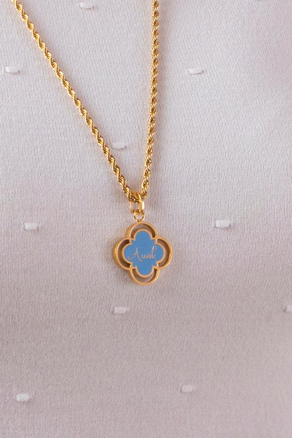 Carisma "Aunt" Blue Enamel Pendant