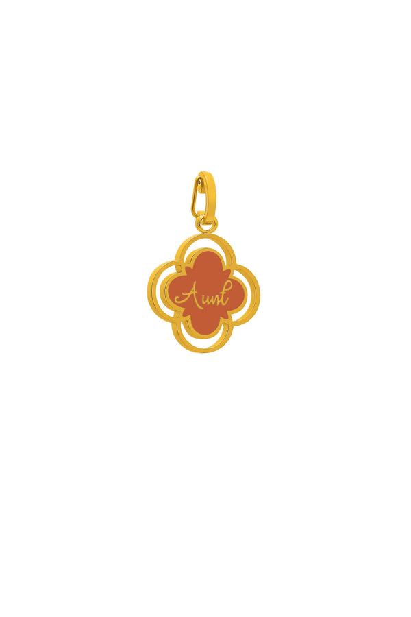 carisma "Aunt" Pink Enamel Pendant