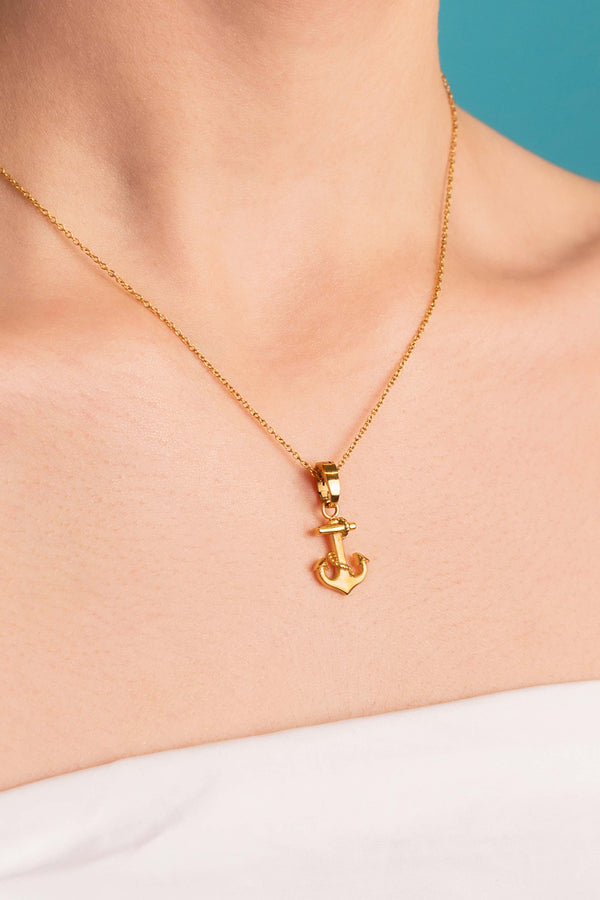 Carisma Azure Anchor Pendant