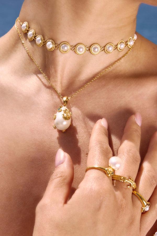 Carisma Azure Anchor Ring