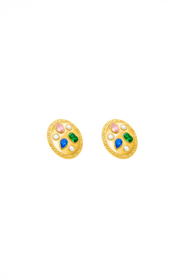 carisma Bastion Clip-on Stud Earring Set