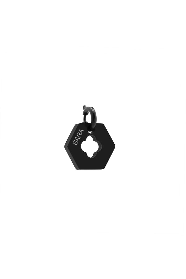 Carisma Black Carisma Hexagon Pendant