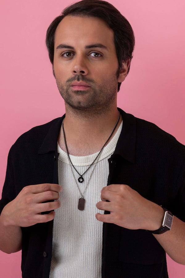 Carisma Black Carisma Hexagon Pendant