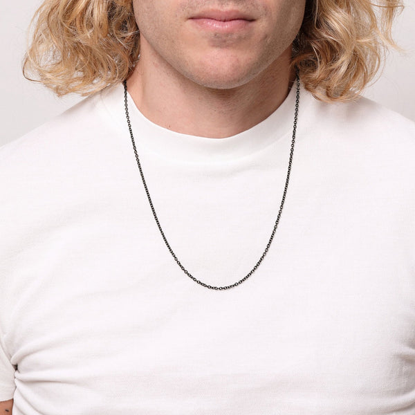 Carisma Black Chain Necklace