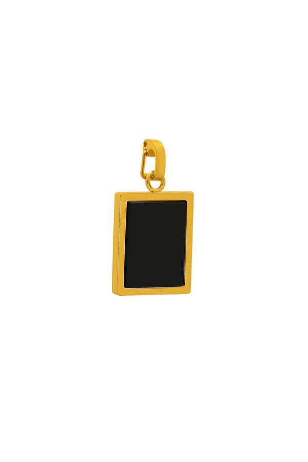 carisma Black Stone Pendant