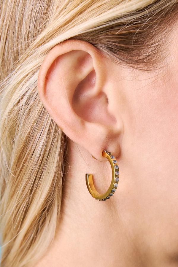 Carisma Bleu Horizon Hoop Earring Set