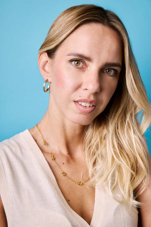 Carisma Bleu Horizon Hoop Earring Set