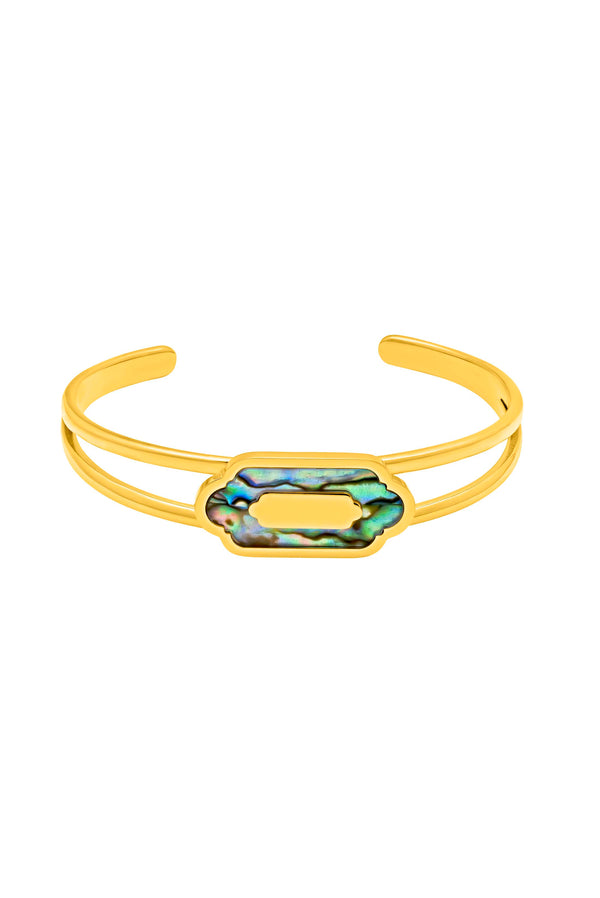 Carisma Blue Lagoon Abalone Bangle