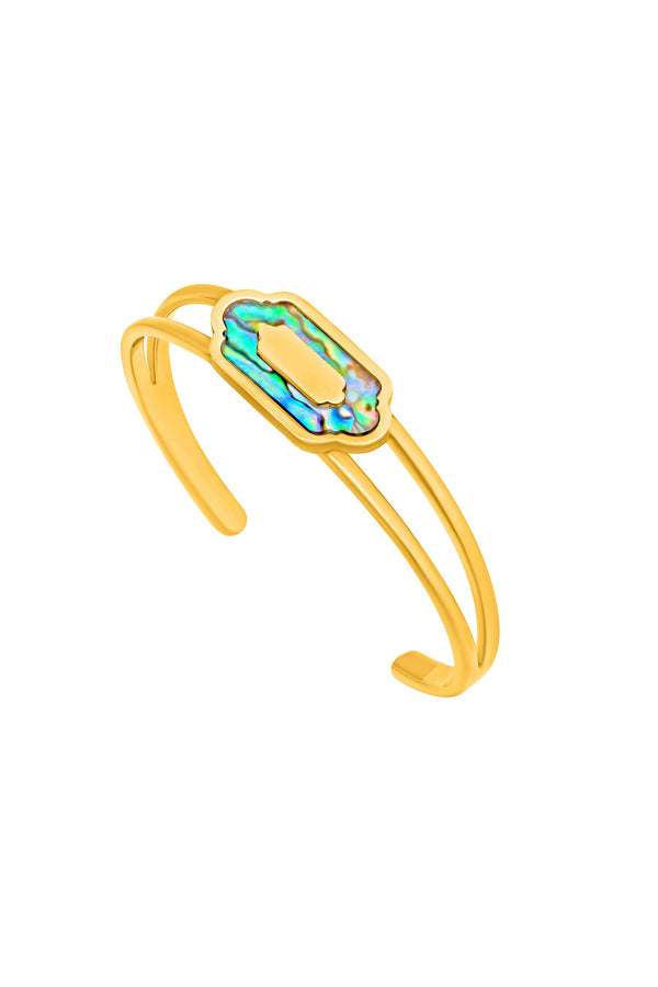 carisma Blue Lagoon Abalone Bangle