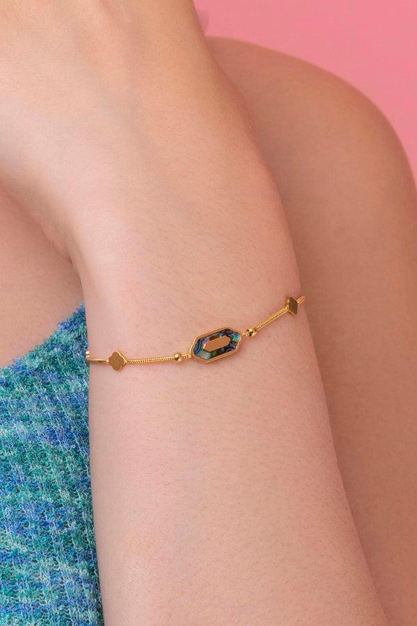 Carisma Blue Lagoon Abalone Bracelet