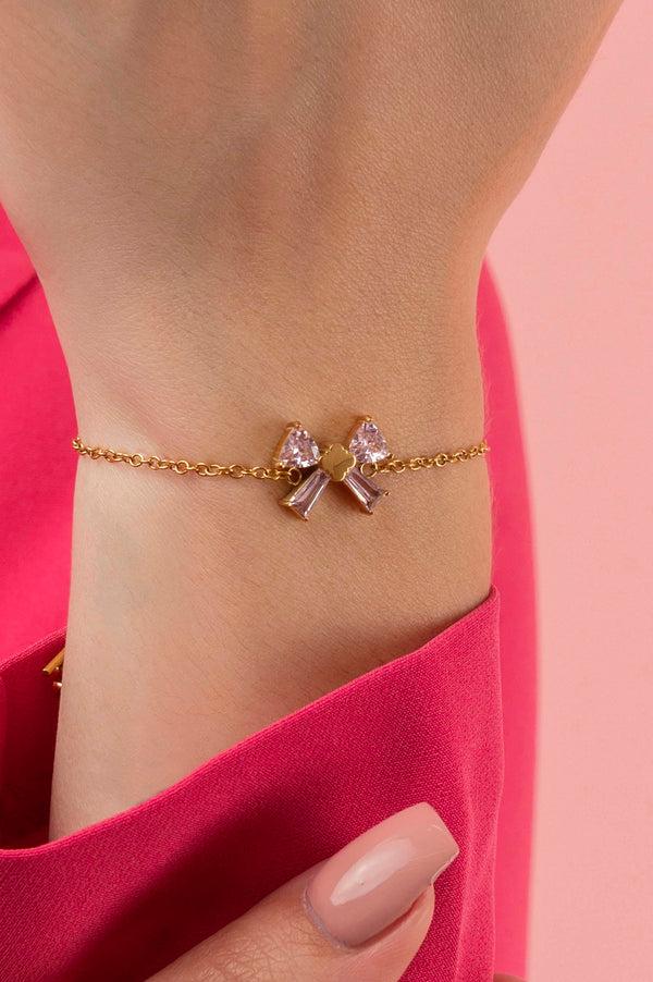 Carisma Blushing Bow Bracelet
