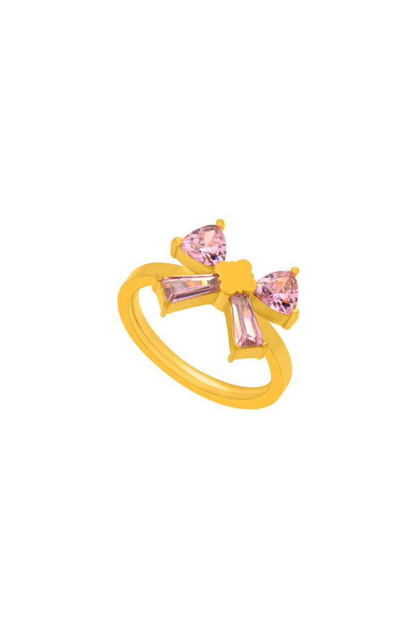 carisma Blushing Bow Ring