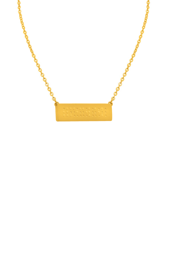 Carisma Braille Necklace