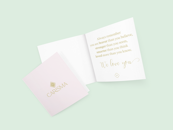 carisma Braver Stronger Smarter & Loved