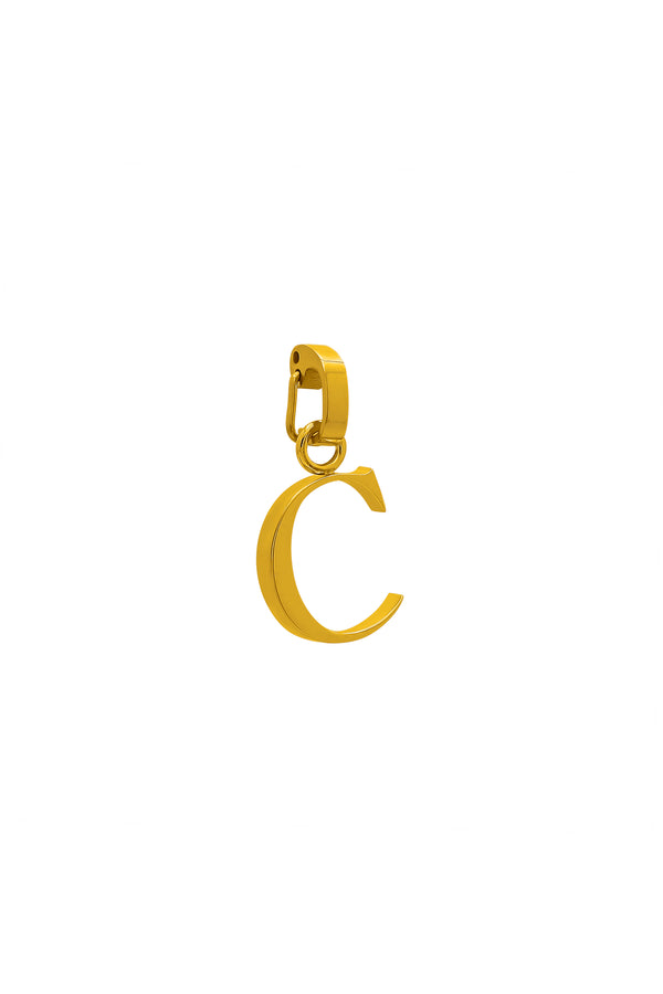 carisma "C" Carisma Letter Pendant