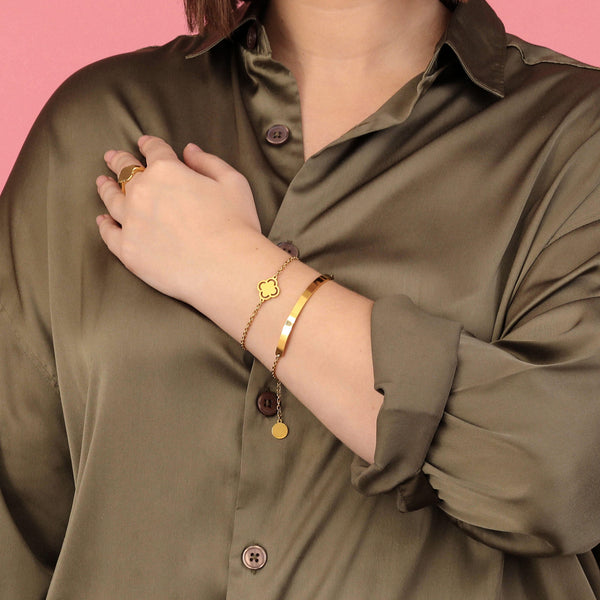 Carisma Carisma Logo Engravable Bracelet