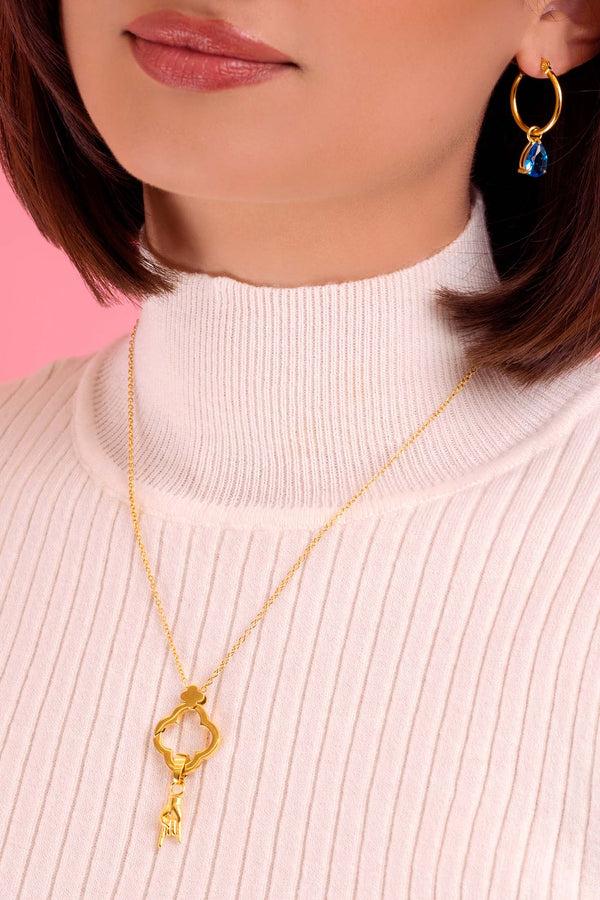 Carisma Carisma Logo Stackable Charm Necklace