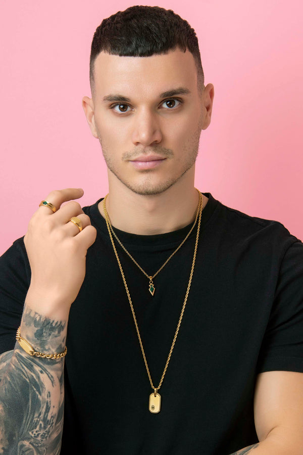 Carisma Carisma Logo Tag Engravable Pendant