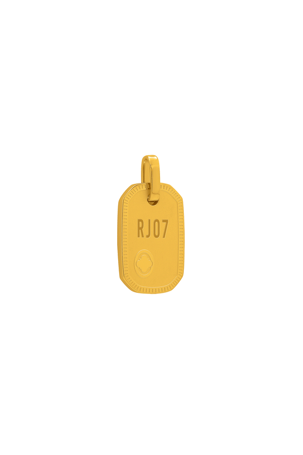 carisma Carisma Logo Tag Engravable Pendant