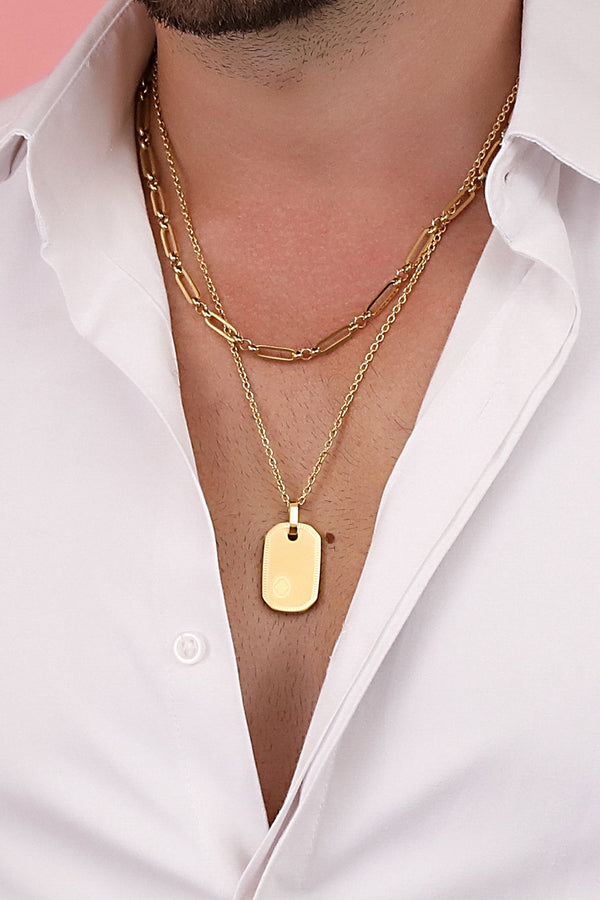 Carisma Carisma Logo Tag "L-aqwa Wieħed" Pendant