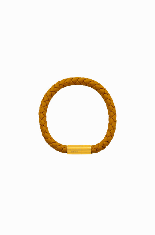 carisma Carisma Men's Tan Leather Bracelet