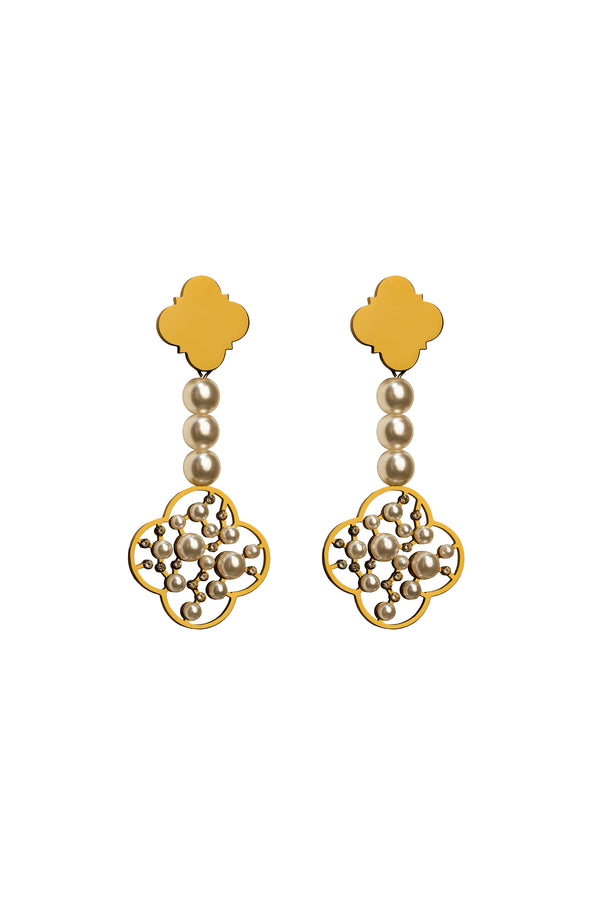 carisma Carisma Pearl Drop Earring Set