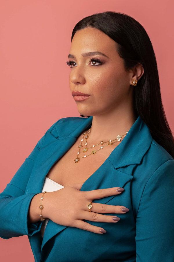 Carisma Carisma Pearl Flower Ring