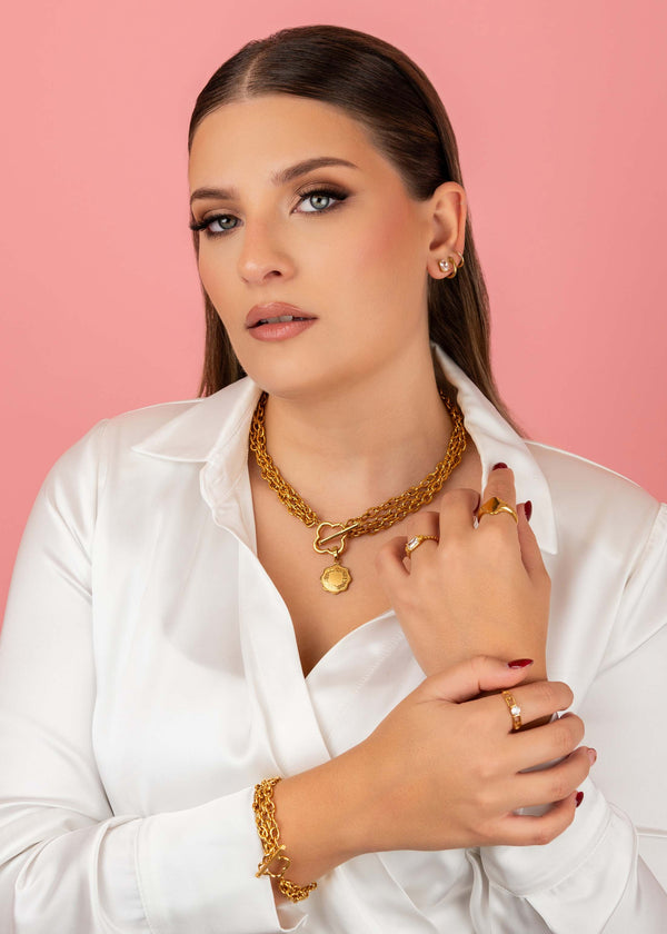 Carisma Carisma Triple Chain Necklace