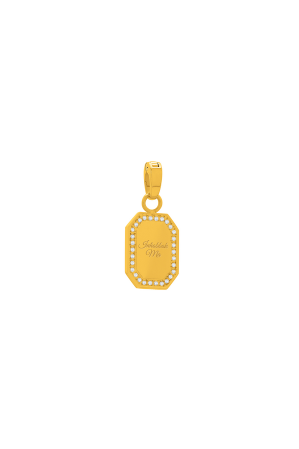 Carisma Chamfered Engravable Pendant