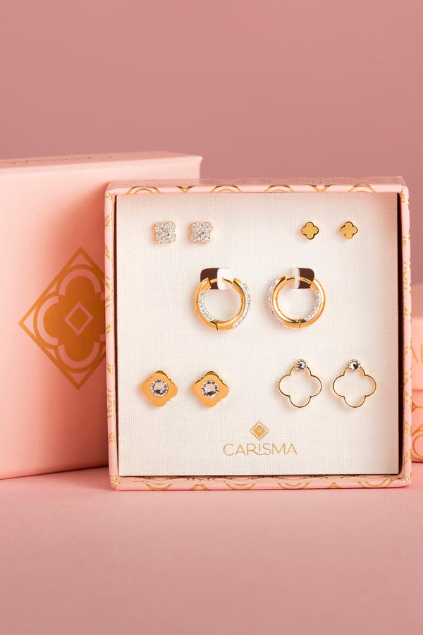 Carisma Claire's Stud Earring Set