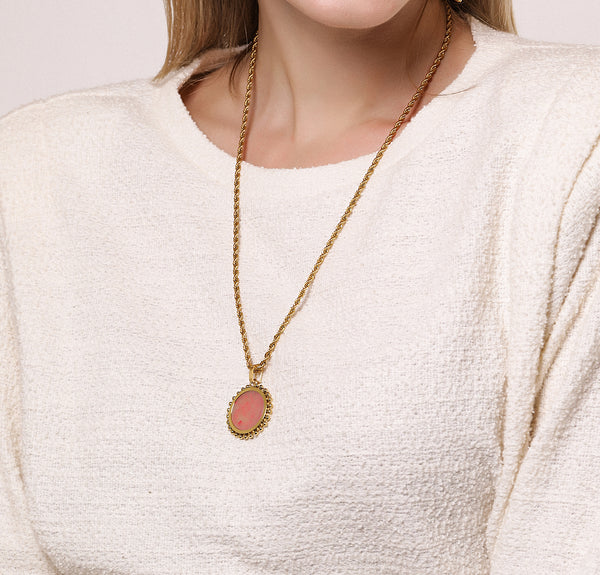 Carisma Coral Stone Pendant