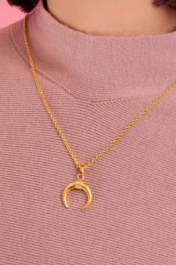 Carisma Crescent Horn Charm Pendant