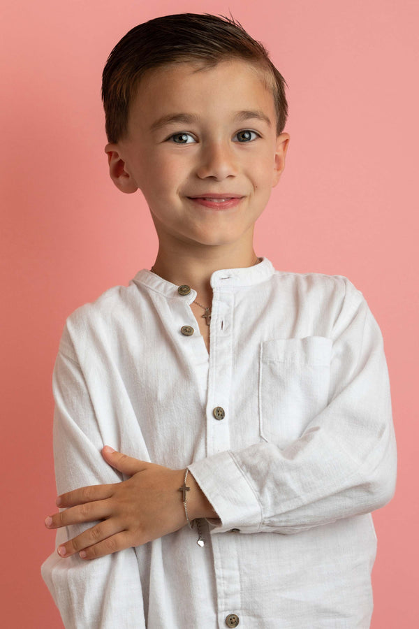 Carisma Cross Silver Bracelet